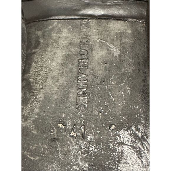 MANOLO BLAHNIK TEFAMOD Black White Bow Flats Ballet SHOES size 41 - Picture 8 of 8